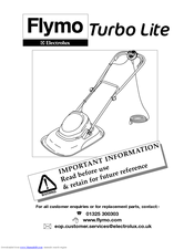 FLYMO TURBO LITE 400 Manual