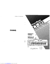 CASIO ToneBank CT-395 Operation Manual