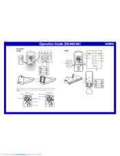 Casio DQ-960 Operation Manual