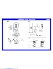 Casio DQR-100U Operation Manual