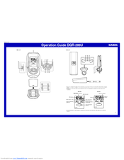 Casio DQR-200U Operation Manual