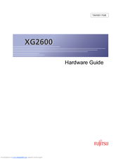Fujitsu XG2600 Hardware Manual