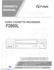 Funai F2860L Owner's Manual
