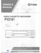 Funai FV2161 Owner's Manual