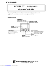 Furuno 511 Operator's Manual