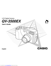 CASIO QV-3500EX User Manual
