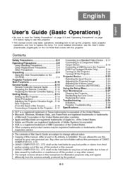 CASIO SC-215 User Manual