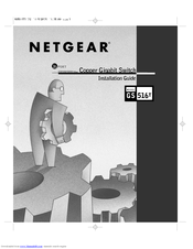Netgear GS516TNA Installation Manual
