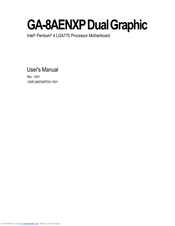Gigabyte GA-8AENXP Dual Graphic User Manual