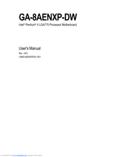 Gigabyte GA-8AENXP-DW User Manual