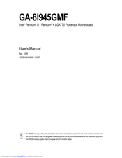 Gigabyte GA-8I945GMF User Manual