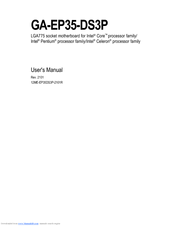 Gigabyte GA-EP35-DS3P User Manual