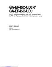 Gigabyte GA-EP45C-UD3R User Manual
