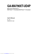 Gigabyte GA-MA790XT-UD4P User Manual