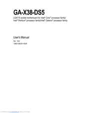Gigabyte GA-X38-DS5 User Manual