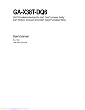 Gigabyte GA-X38T-DQ6 User Manual