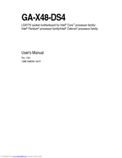 Gigabyte GA-X48-DS4 User Manual