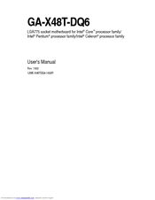 Gigabyte GA-X48T-DQ6 User Manual