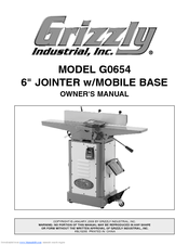 Grizzly G0654 Owner's Manual