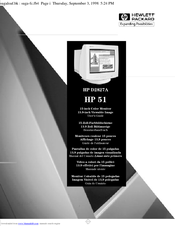 HP HP51 User Manual
