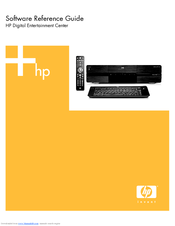 HP Z558 Entertainment Software Reference Manual