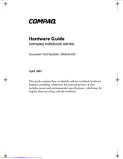 HP Compaq 800c Hardware Manual