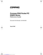 HP iPAQ h3850 Reference Manual