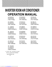 Haier AU142BYAHA Operation Manual
