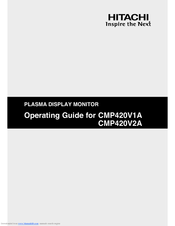 Hitachi CMP420V2A Operating Manual