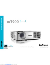 InFocus IN3900 Series User Manual