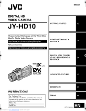 JVC JY-HD10 Instructions Manual