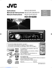 JVC KD-DV4200J Instructions Manual