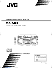 JVC MX-KB4 Instructions Manual