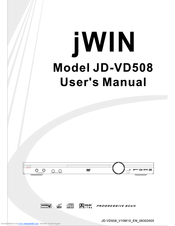 jWIN JD-VD508 User Manual