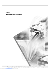 Kyocera C4008 Operation Manual