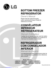 LG LDC22720ST - 22.4 cu. ft. Bottom-Freezer Refrigerator Owner's Manual