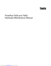 Lenovo 418065U Hardware Maintenance Manual