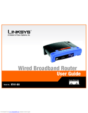 Linksys RT41-BU User Manual