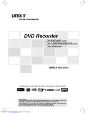 LiteOn DD-A510 Series User Manual