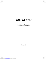 MSI MEGA 180 User Manual
