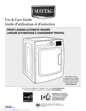 Maytag MHW6000XW Use And Care Manual