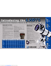 Meade LXD 75 Supplementary Manual
