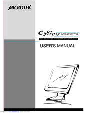 Microtek C589P User Manual
