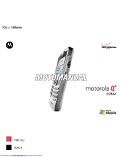 Motorola Moto Q CDMA User Manual