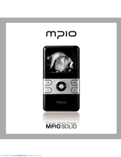 Mpio HD 400 User Manual