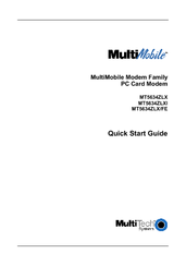 Multitech MultiMobile MT5634ZLXI Quick Start Manual