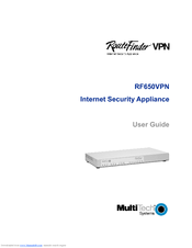 Multitech RouteFinder RF650VPN User Manual