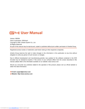 NavTour G4 User Manual