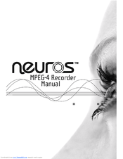 Neuros MPEG4 Recorder 1 User Manual