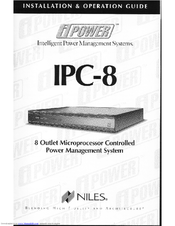 Niles iPOWER IPC-8 Installation & Operation Manual